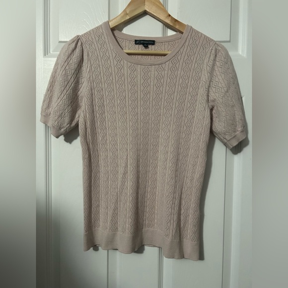 Adrianna Papell Tops - Adrianna Papell Blush Knit Top